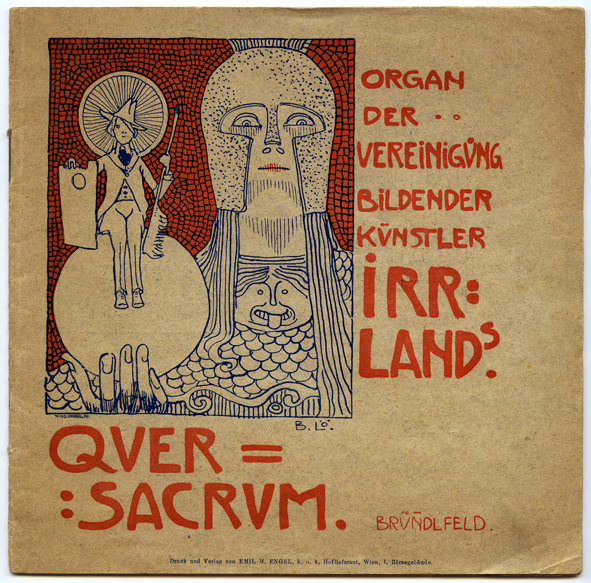 Bertold Löffler Quer Sacrum. Organ der Vereinigung bildender Künstler Irrlands Emil M. Engel Verlag, 1899
