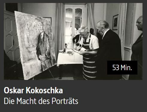 Oskar Kokoschka, Die Macht des Porträts, 2022, Screenshot arte.tv, ARTE