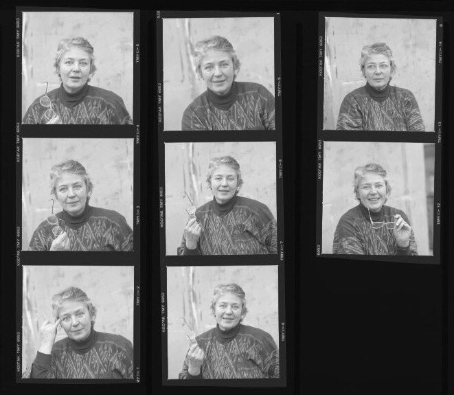 Zentralwerkstätte für Fotografie, Portraitfotografien von Prof. Choung - Fux, 1991, Kunstsammlung und Archiv, IN ZWF/9101/2/FP